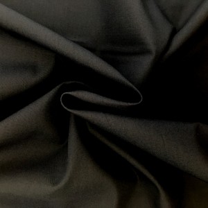 Black 100% Cotton Casement Fabric