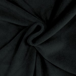 Black Fleece Fabric