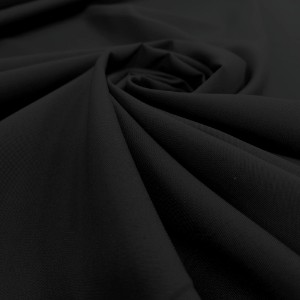 black polyester fabric 3m wide