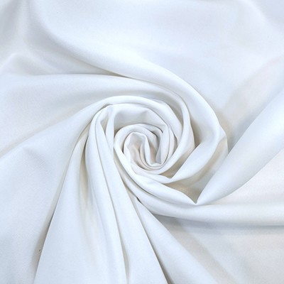 3-Metre Wide - Flame Retardant - White Polyester