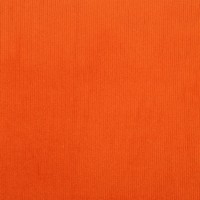 Washed Stretch Cotton Corduroy - Orange