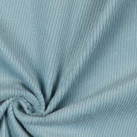 Washed Stretch Cotton Corduroy - Sky Blue