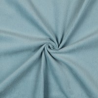 Washed Stretch Cotton Corduroy - Sky Blue