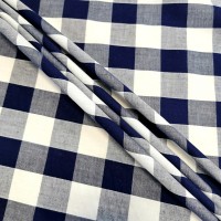 1'' Polycotton Gingham NAVY