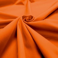 100% Cotton Poplin - ORANGE