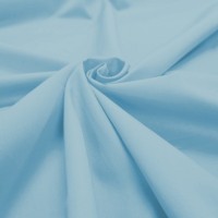 100% Cotton Poplin - PALE BLUE