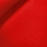 100% Cotton Poplin - BRIGHT RED