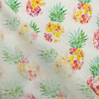 100% Cotton - PINEAPPLES