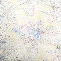 Halloween - Multicolour Spiderweb Net