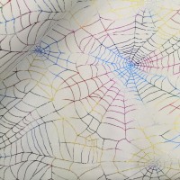 Halloween - Multicolour Spiderweb Net