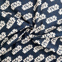 100% Cotton - Star Wars Logo and Tiny Dots