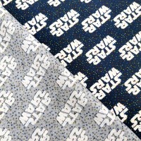 100% Cotton - Star Wars Logo and Tiny Dots