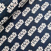 100% Cotton - Star Wars Logo and Tiny Dots