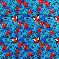 100% Cotton - Spiderman Mosaic