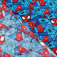 100% Cotton - Spiderman Mosaic