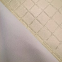 Trellis Leatherette FR Ivory