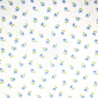 POLYCOTTON  - Blue Flowers