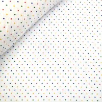 2mm Multicolour Polycotton Polkadot