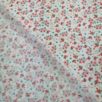 Floral Poplin Design 20 - CORAL