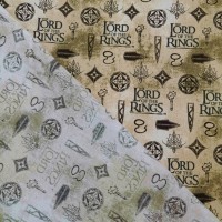 100% Cotton - Lord of the Ring - Icons