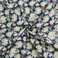 100% Floral Cotton - BLUE KARMA