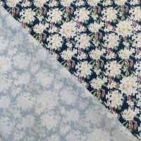 100% Floral Cotton - BLUE KARMA