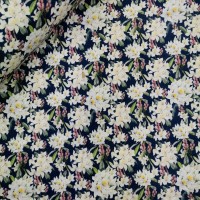 100% Floral Cotton - BLUE KARMA