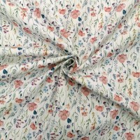 100% Floral Cotton - PETITE DULCE AMAPOLA