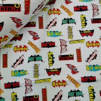 Batman Logos -100% Cotton