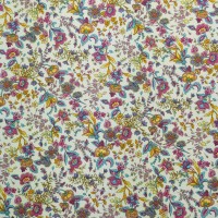 Floral Poplin Design 23 IVORY