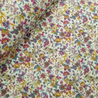 Floral Poplin Design 23 IVORY