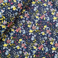 Floral Poplin Design 23 NAVY