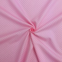 3mm Spot Cotton Poplin Baby Pink