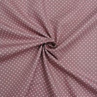 3mm Spot Cotton Poplin Dusky Pink