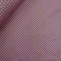 3mm Spot Cotton Poplin Dusky Pink