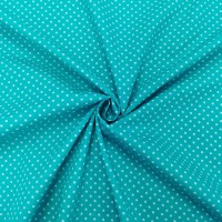 3mm Spot  Cotton Poplin Turquoise