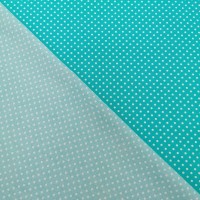 3mm Spot  Cotton Poplin Turquoise