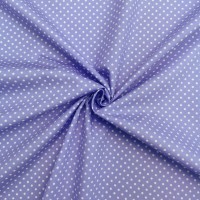 3mm Spot Cotton Poplin Lilac