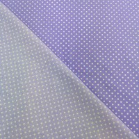 3mm Spot Cotton Poplin Lilac