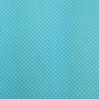 3mm Spot Cotton Poplin Sky Blue