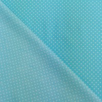 3mm Spot Cotton Poplin Sky Blue