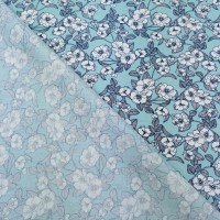 Floral Poplin Design 17 MINT