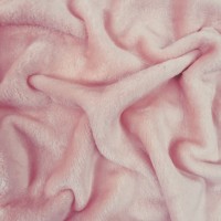 Plain Cuddle Fleece - Baby Pink