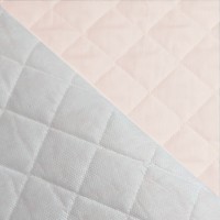 Quilted Polycotton BABY PINK