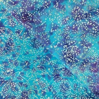 Batik Cotton - Carrera Fishes Blue