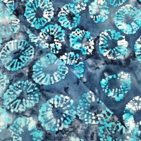 Batik Cotton - Puerto Rico Blue