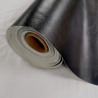 Distressed  Leatherette - BLACK