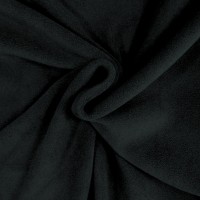 Plain Fleece Fabric  BLACK