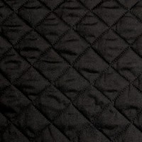 Quilted Polycotton BLACK