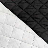 Quilted Polycotton BLACK